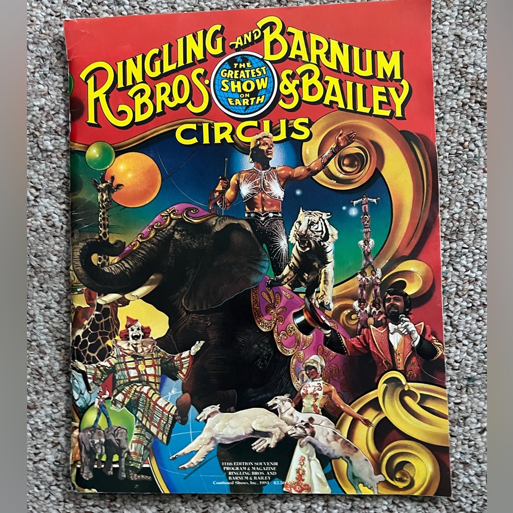 Ringling Bros. And Barnum & Bailey Circus 111th Ed. Souvenir Program